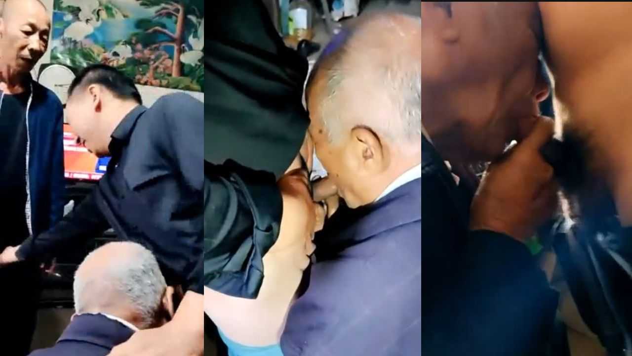 中年开车下乡玩众伯